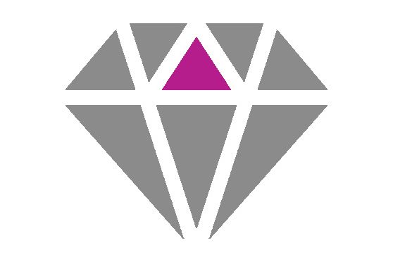 Diamant als Symbol für eine exzellente Marke